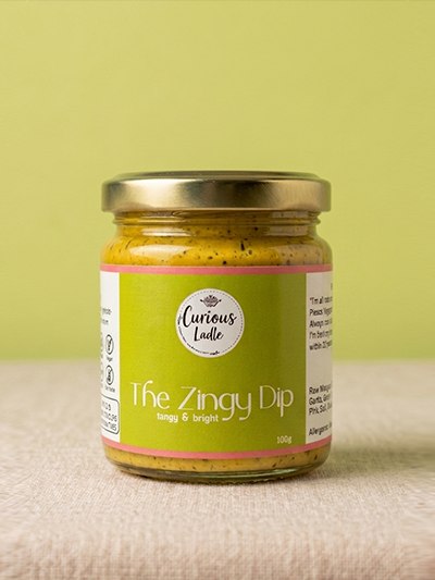 The Zingy Dip jar